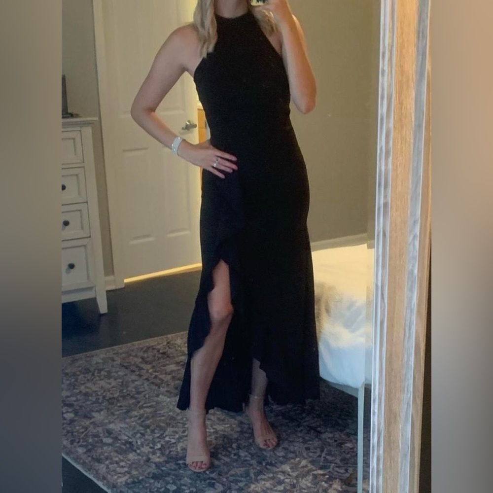 Elegant Black Evening Dress